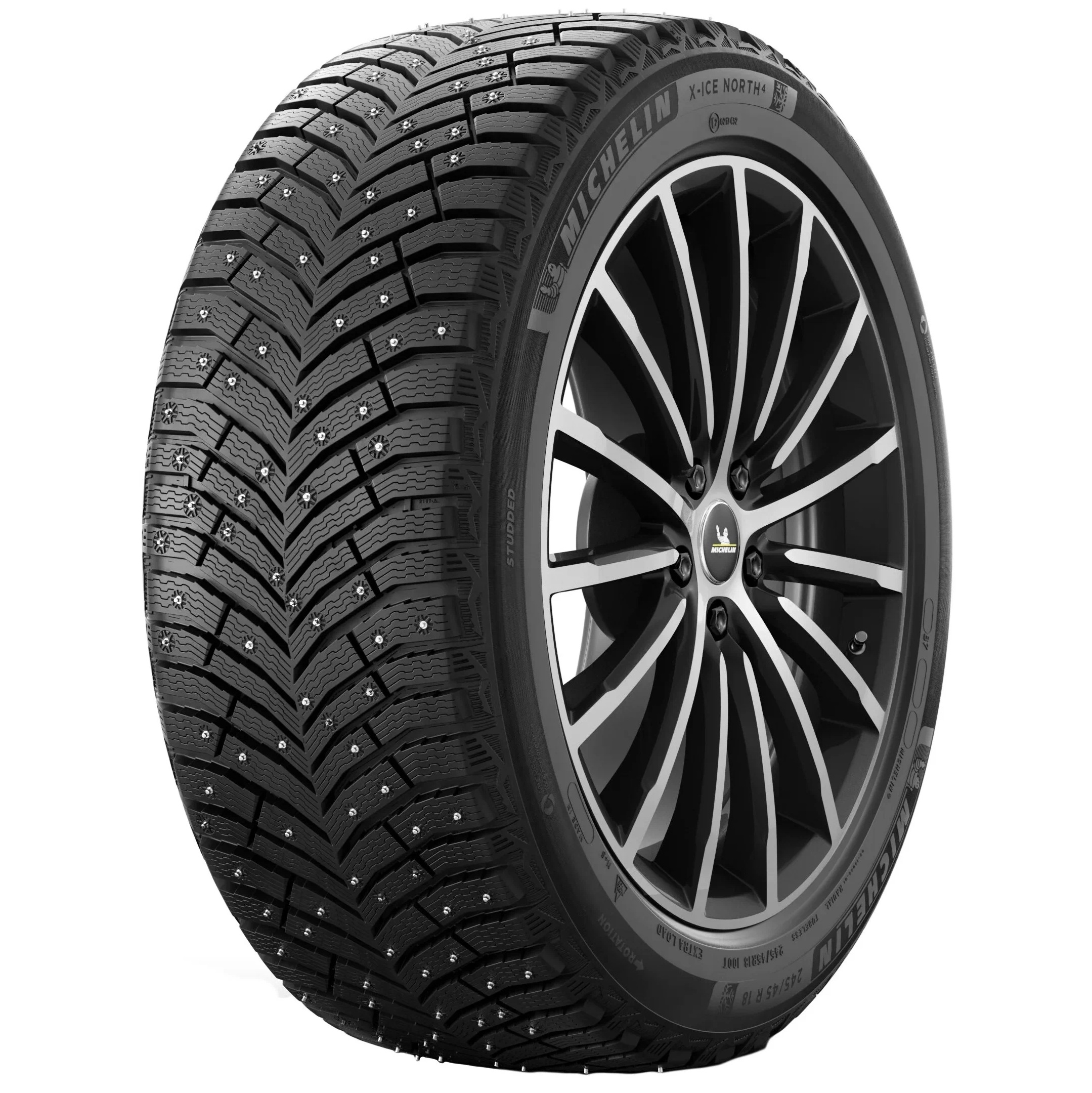 Michelin X-Ice North 4 ZP Zero Pressure — шипованные зимние шины для суровых зимних условий