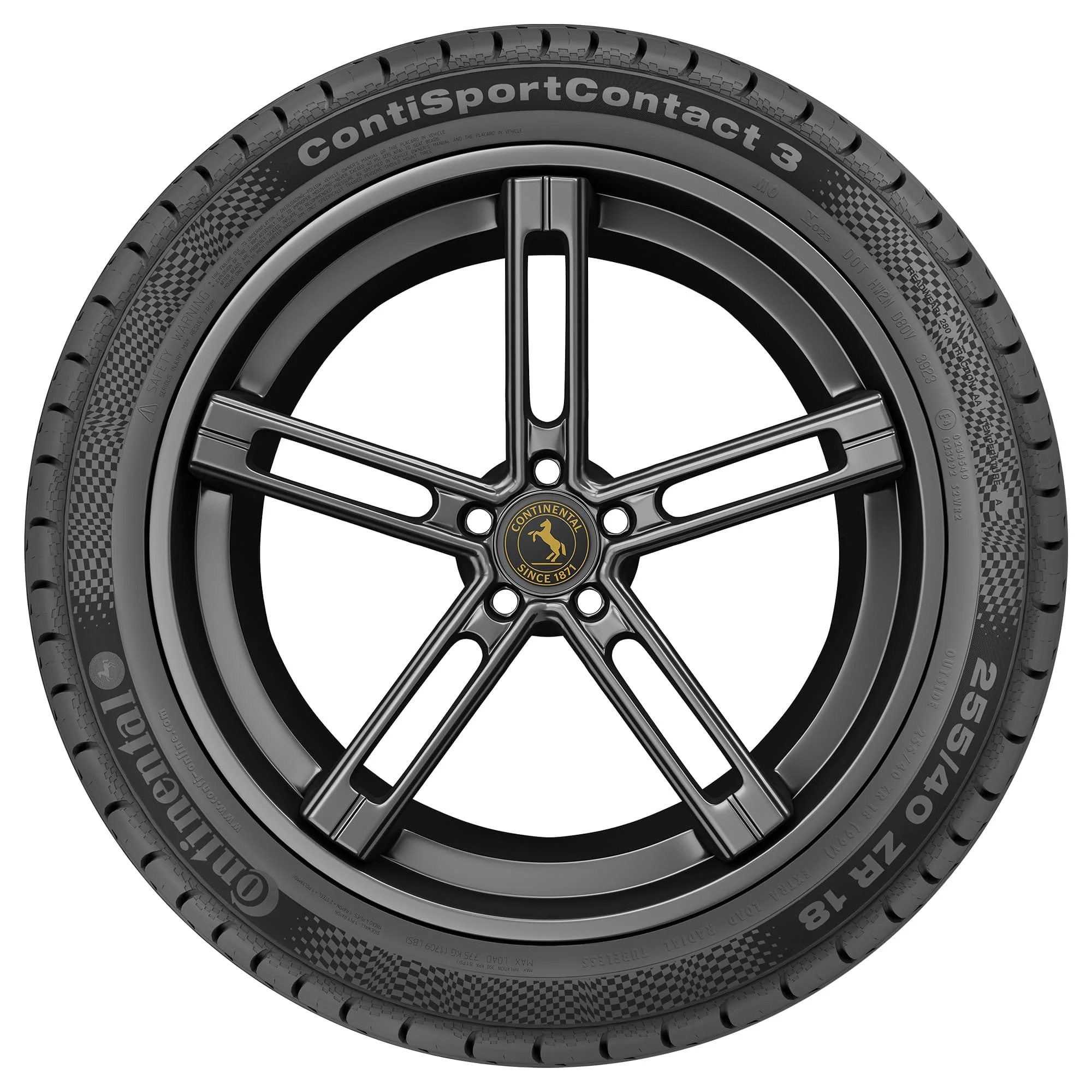 Continental ContiSportContact 3 E SSR RunFlat 275/40 R18 99Y * — изображение 3