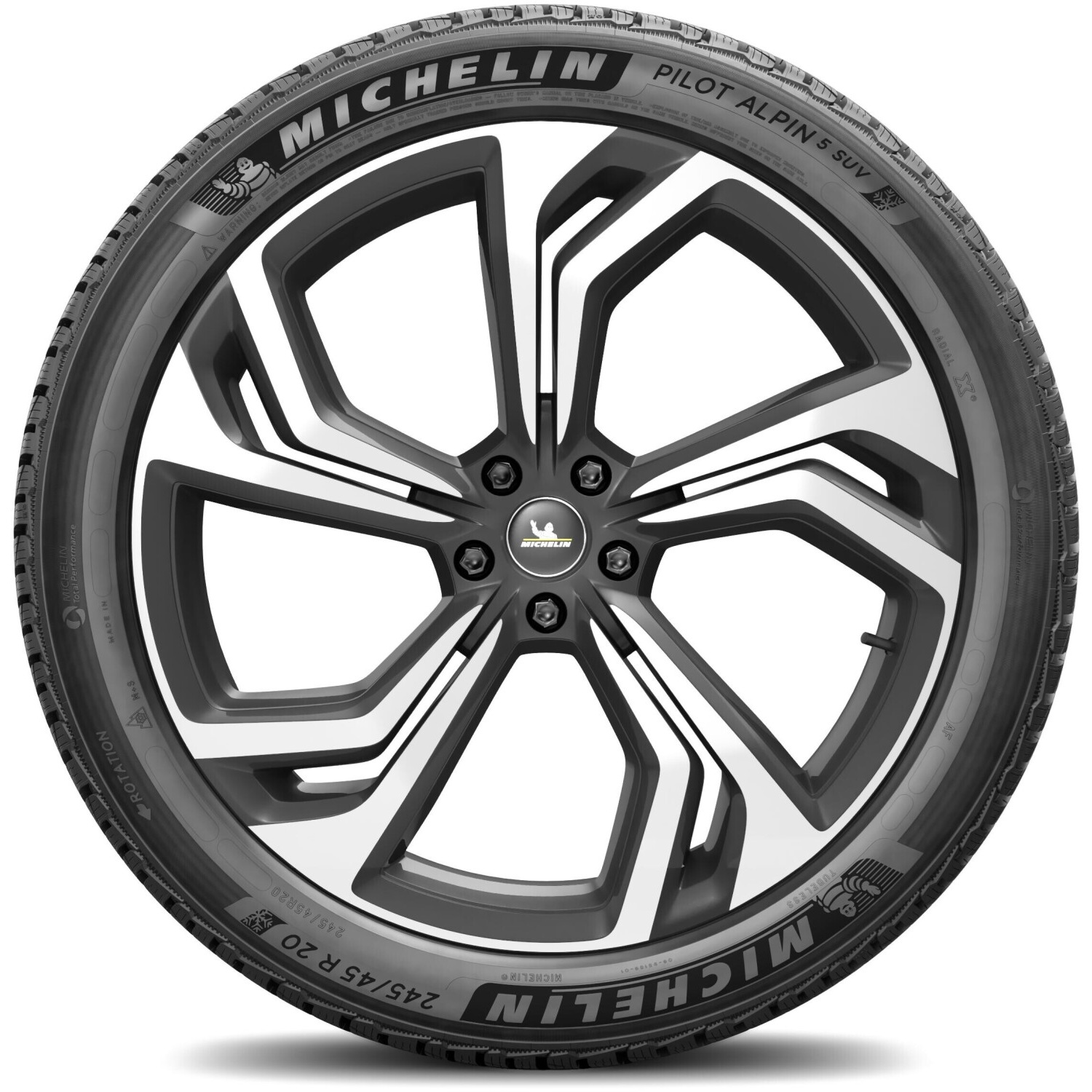 Michelin Pilot Alpin 5 SUV ZP RunFlat 245/45 R20 103V XL — изображение 3