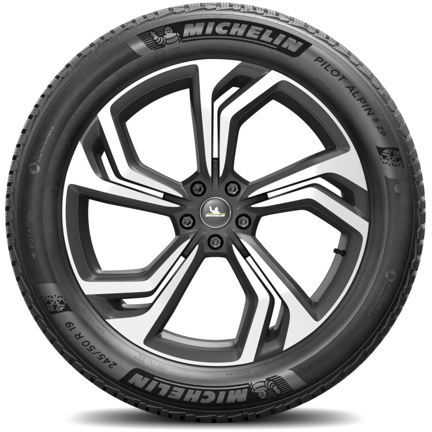 Michelin Pilot Alpin 5 SUV ZP RunFlat 245/50 R19 105V XL (*) — изображение 3