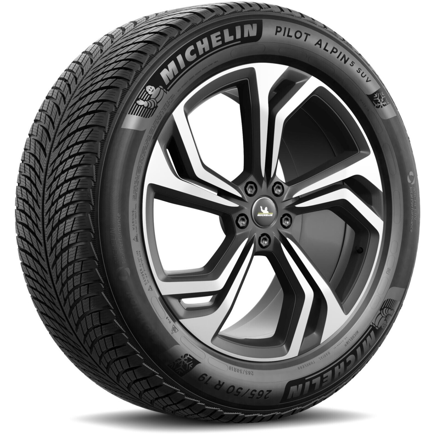 Michelin Pilot Alpin 5 SUV ZP RunFlat 265/50 R19 110H XL (*) — изображение 2