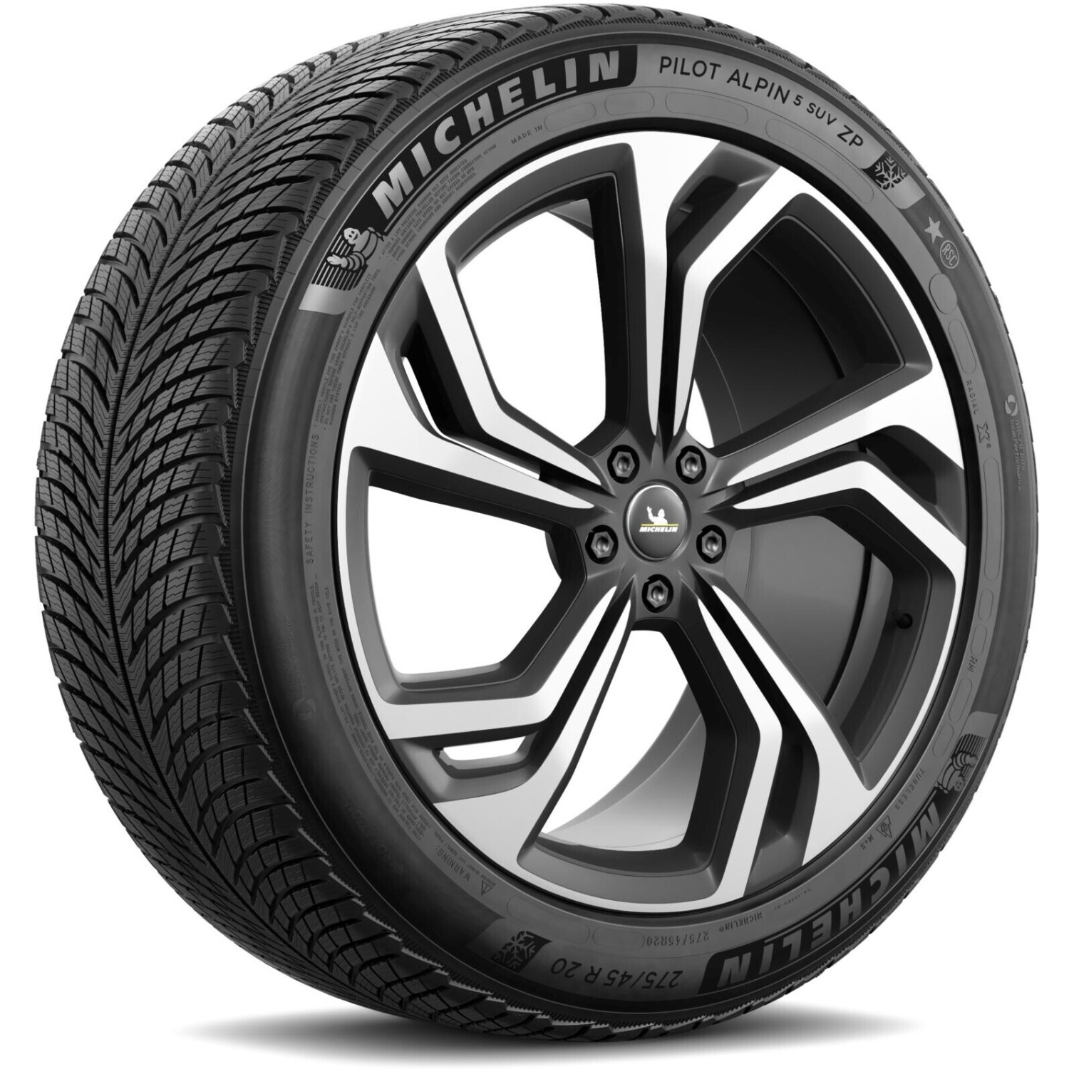Michelin Pilot Alpin 5 SUV ZP RunFlat 275/45 R20 110V XL (*) — изображение 2